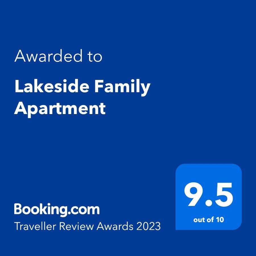 Lakeside Family Apartment Siófok Buitenkant foto